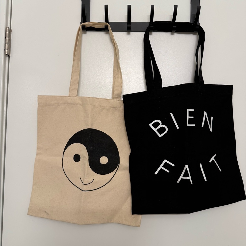 Madewell canvas tote bags